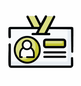 Registration Badge icon