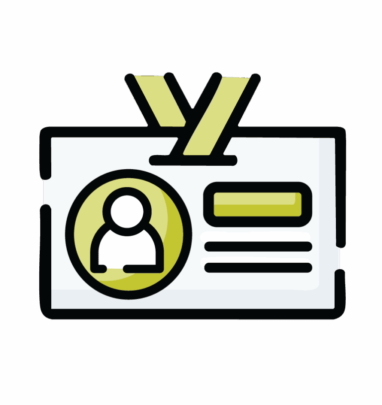 Registration Badge Icon