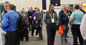 Attendees explore the expo at ASCP 2025